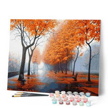 Afbeelding in Gallery-weergave laden, Schilderen op Nummer - Herfst mist