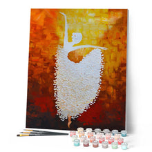 Afbeelding in Gallery-weergave laden, Schilderen op Nummer - Abstracte Ballerina