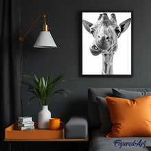Afbeelding in Gallery-weergave laden, Schilderen op Nummer - Grappige giraffe