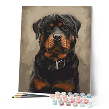 Afbeelding in Gallery-weergave laden, Schilderen op Nummer - Zwarte Hond