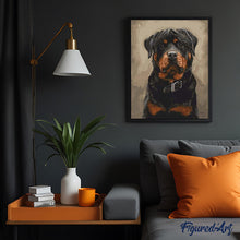 Afbeelding in Gallery-weergave laden, Schilderen op Nummer - Zwarte Hond