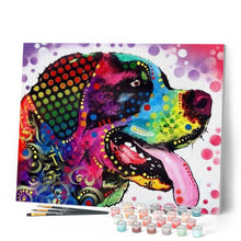 Afbeelding in Gallery-weergave laden, Schilderen op Nummer - Labrador Pop-art