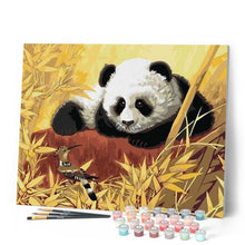 Afbeelding in Gallery-weergave laden, Schilderen op Nummer - Panda en vogel