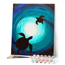 Afbeelding in Gallery-weergave laden, Schilderen op Nummer - Vortex-schildpadden