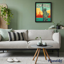 Afbeelding in Gallery-weergave laden, Schilderen op Nummer - Reisposter New York City