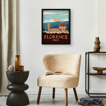Afbeelding in Gallery-weergave laden, Schilderen op Nummer - Reisposter Florence, Italië