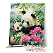 Afbeelding in Gallery-weergave laden, Schilderen op Nummer - Reuzenpanda's