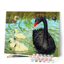 Afbeelding in Gallery-weergave laden, Schilderen op Nummer - Vogels in de vijver