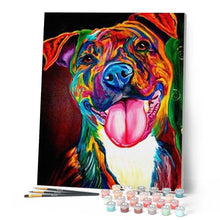 Afbeelding in Gallery-weergave laden, Schilderen op Nummer - Blije hond
