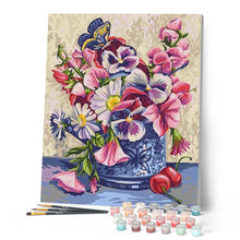 Afbeelding in Gallery-weergave laden, Schilderen op Nummer - Bloemen met kersen