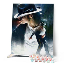 Afbeelding in Gallery-weergave laden, Schilderen op Nummer - Dansende Michael Jackson