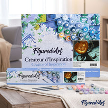 Afbeelding in Gallery-weergave laden, Schilderen op Nummer - Enge Pompoenen Halloween