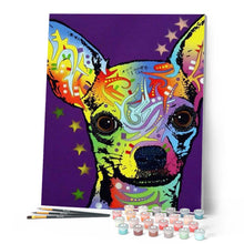 Afbeelding in Gallery-weergave laden, Schilderen op Nummer - Aquarel Hond