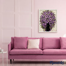Afbeelding in Gallery-weergave laden, Schilderen op Nummer - Paarse bloemen in vaas
