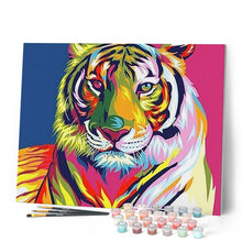 Afbeelding in Gallery-weergave laden, Schilderen op Nummer - Tijger Pop-art 2