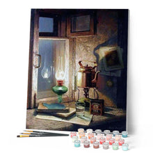 Afbeelding in Gallery-weergave laden, Schilderen op Nummer - Retro lampen