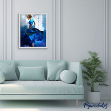 Afbeelding in Gallery-weergave laden, Schilderen op Nummer - Danser blauwe kleur