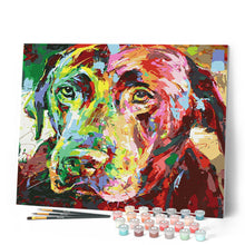 Afbeelding in Gallery-weergave laden, Schilderen op Nummer - Kleur van de aardehond