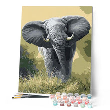Afbeelding in Gallery-weergave laden, Schilderen op Nummer - Afrikaanse olifant