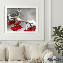 Afbeelding in Gallery-weergave laden, Schilderen op Nummer - Vogel en rood fruit