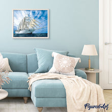 Afbeelding in Gallery-weergave laden, Schilderen op Nummer - Witte boot