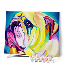 Afbeelding in Gallery-weergave laden, Schilderen op Nummer - Flitsende hond