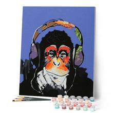 Afbeelding in Gallery-weergave laden, Schilderen op Nummer - DJ Aap