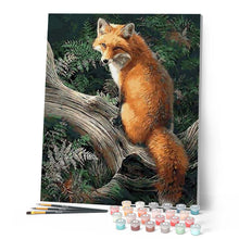 Afbeelding in Gallery-weergave laden, Schilderen op Nummer - Vos in het bos