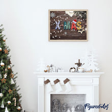 Afbeelding in Gallery-weergave laden, Schilderen op Nummer - Kerst decoratie