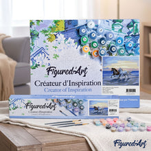 Afbeelding in Gallery-weergave laden, Schilderen op Nummer - Paarden op het strand