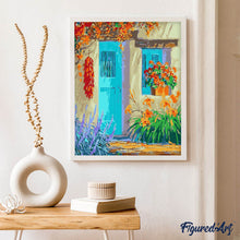Afbeelding in Gallery-weergave laden, Schilderen op Nummer - Blauwe deur