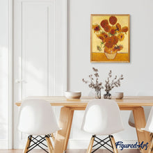 Afbeelding in Gallery-weergave laden, Schilderen op Nummer - Van Gogh Oranje Zonnebloemen