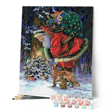 Afbeelding in Gallery-weergave laden, Schilderen op Nummer - Kerstman met geschenken