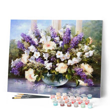 Afbeelding in Gallery-weergave laden, Schilderen op Nummer - Lavendel bloemen