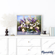 Afbeelding in Gallery-weergave laden, Schilderen op Nummer - Lavendel bloemen