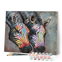 Afbeelding in Gallery-weergave laden, Schilderen op Nummer - Zebra's