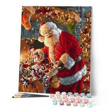 Afbeelding in Gallery-weergave laden, Schilderen op Nummer - Lachende Kerstman