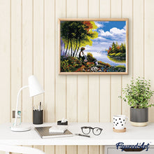 Afbeelding in Gallery-weergave laden, Schilderen op Nummer - Kind vissen