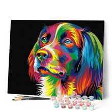Afbeelding in Gallery-weergave laden, Schilderen op Nummer - Hond Pop Art