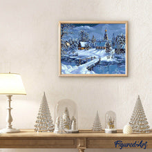 Afbeelding in Gallery-weergave laden, Schilderen op Nummer - Winterlandschap