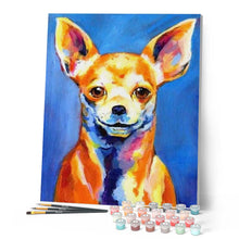 Afbeelding in Gallery-weergave laden, Schilderen op Nummer - Slimme hond
