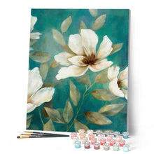 Afbeelding in Gallery-weergave laden, Schilderen op Nummer - Witte Bloem 1