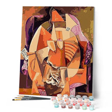 Afbeelding in Gallery-weergave laden, Schilderen op Nummer - Abstracte kus