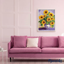 Afbeelding in Gallery-weergave laden, Schilderen op Nummer - Zonnebloemen in oude vaas