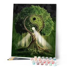 Afbeelding in Gallery-weergave laden, Schilderen op Nummer - Ying Yang oom
