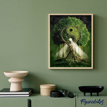 Afbeelding in Gallery-weergave laden, Schilderen op Nummer - Ying Yang oom