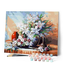 Afbeelding in Gallery-weergave laden, Schilderen op Nummer - Bloemen en schedel