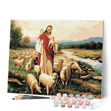 Afbeelding in Gallery-weergave laden, Schilderen op Nummer - Jezus Christus en zijn kudde