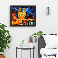 Afbeelding in Gallery-weergave laden, Schilderen op Nummer - Notre Dame bij Nacht