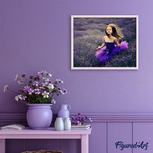 Afbeelding in Gallery-weergave laden, Schilderen op Nummer - Lavendel Meisje